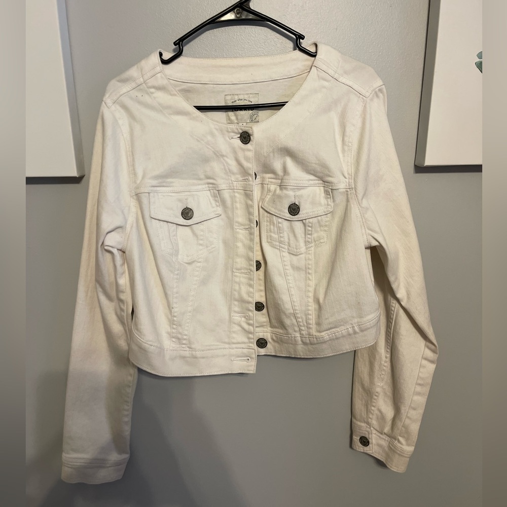 Torrid cropped jacket